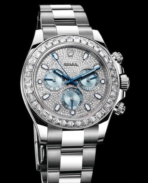 Replica Rolex Watch Rolex Cosmograph Daytona Oyster Perpetual 116576 TBR Platinum and Diamonds